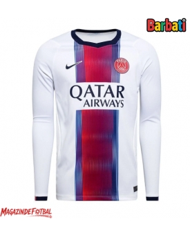 Paris Saint-Germain Tricou Fotbal Replică 2026-27 Barbati Deplasare Mâneci Lungi Paris Saint-Germain Tricou Fotbal Replică 2026-27 Barbati Deplasare Mâneci Lungi